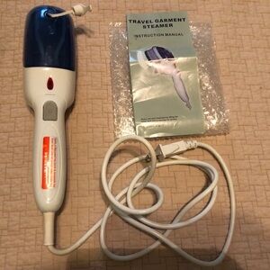 Vintage Travel Garment Steamer- with box